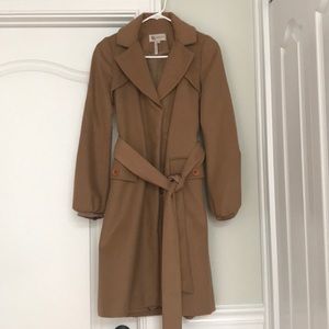 BCBG generation chestnut colored pea coat